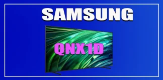Samsung Neo QLED 4K QNX1D TV 2024, ειδικό μοντέλο